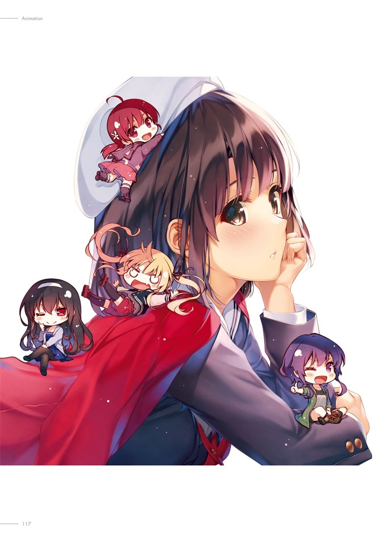 (画集) [深崎暮人] 冴えない彼女の育てかた 深崎暮人画集 下 Fine.