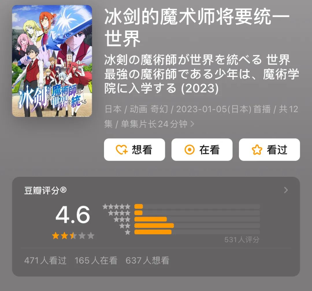 4月套路番，平民男主的魔法逆袭之路为何只拿到4.3超低分？