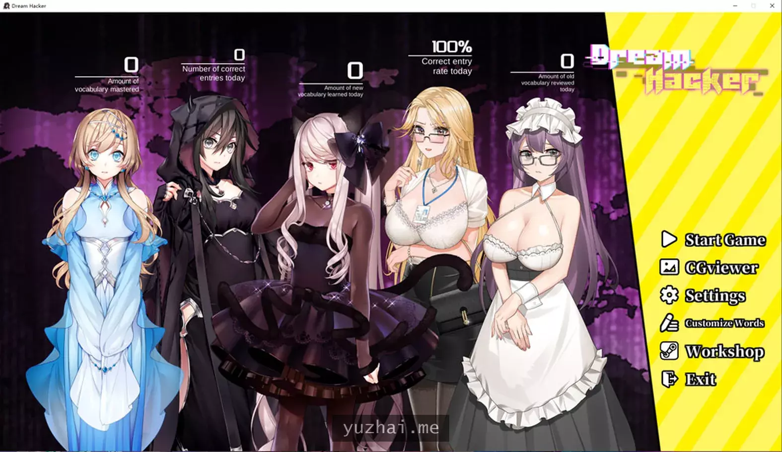 梦境骇客：Dream HackerSTEAM官方中文版★动态CG[1.8G]
