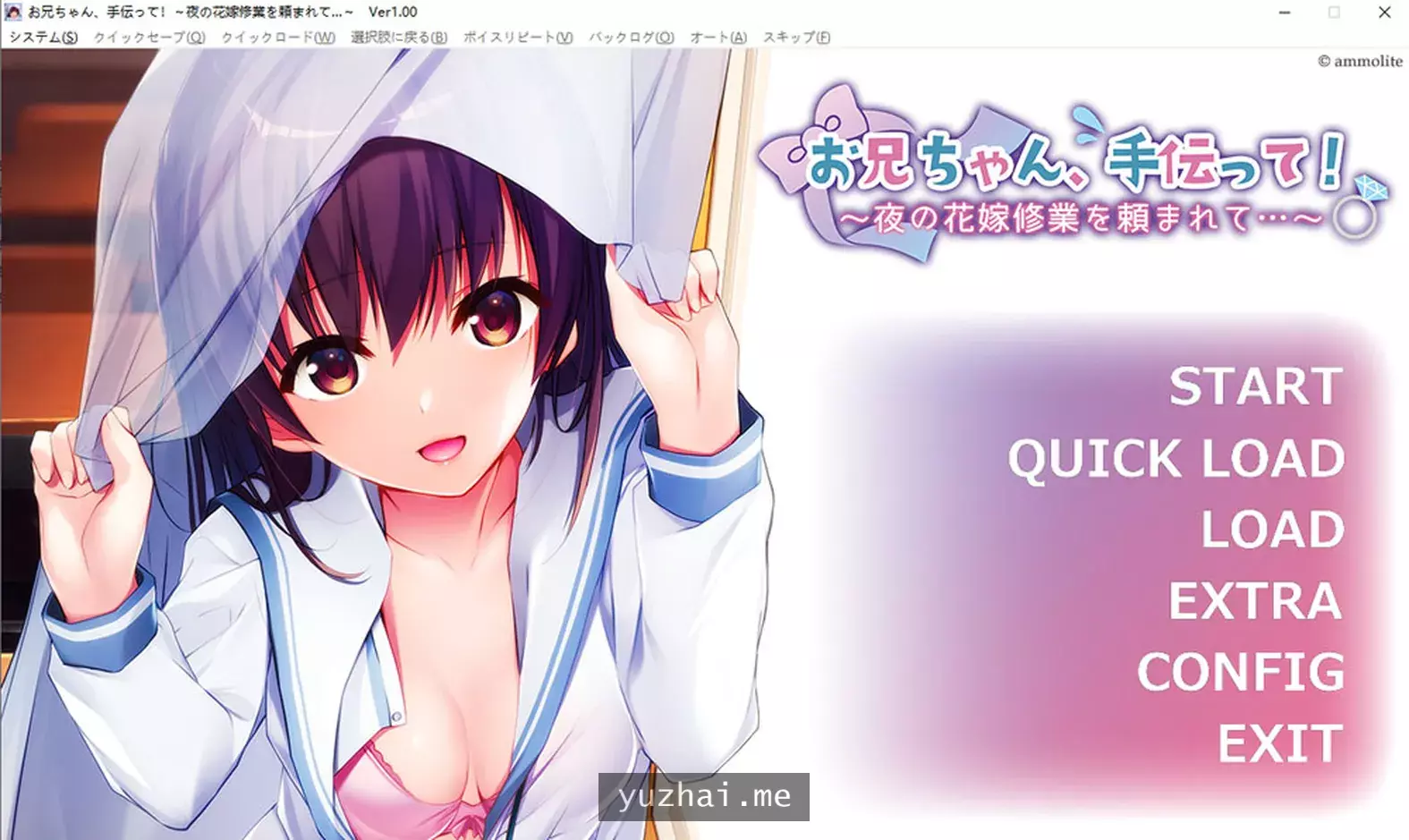 哥哥,帮帮我!~夜晚的新娘训练 AI汉化版+存档★全CV[700M]