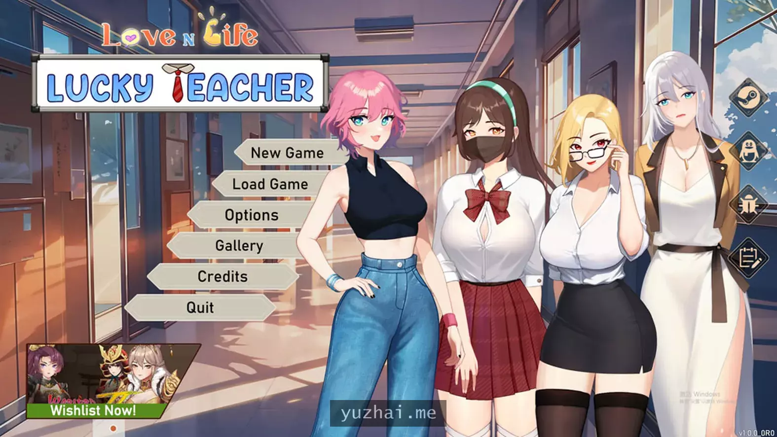 爱与生活：幸运老师 Luc ky Teacher 官中无修版★全CV[2.3G]